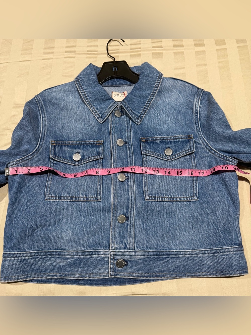 Alice + Olivia Tiff Denim Jacket - Picture 10 of 13